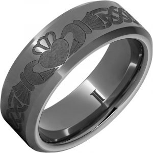 Rugged Tungsten™ Claddagh Ring