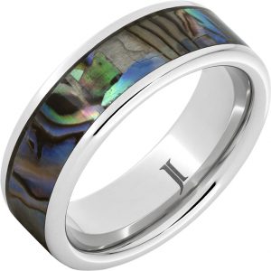Serinium® Abalone Inlay Ring