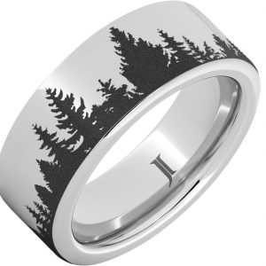 Serinium® Pine Forest Scene Ring