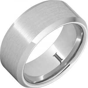 Serinium® Beveled Satin Ring