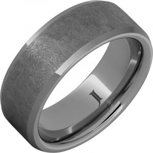 The Sentinel - Rugged Tungsten™ Hand Textured Ring