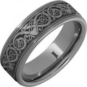 Rugged Tungsten™ Viking Domed Men's Ring