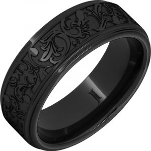 Black Diamond Ceramic™ Latigo Pattern Ring