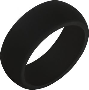 TruBand™ Silicone Classic Black Ring • Jewelry Innovations