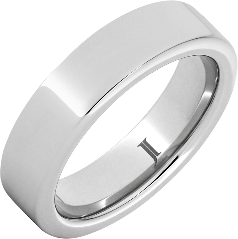 Serinium® Flat Polished Ring