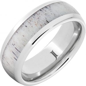 Whitetail - Serinium® Antler Inlay Ring