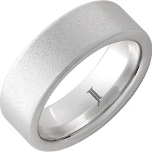 Serinium® Ring with Stone Finish
