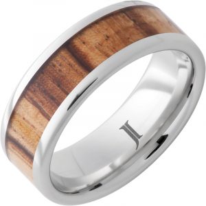 Veldt - Serinium® Zebrawood Inlay Ring