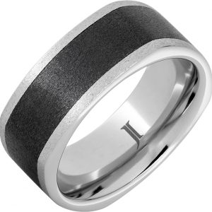 Stone Cubist - Serinium® and Black Diamond Ceramic™ Ring