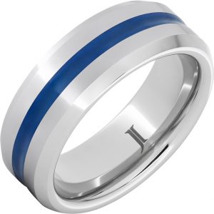The Thin Blue Line - Serinium® Ring