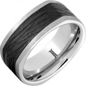 The Cubist - Serinium® and Black Diamond Ceramic™ Ring