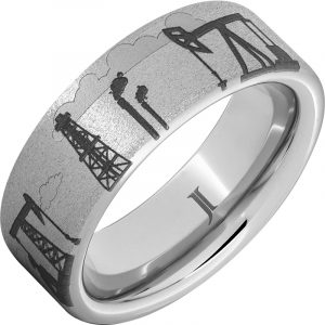 Roughneck - Serinium® Engraved Ring
