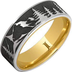 Hidden Gold™ 10k Inlay Serinium® Ring