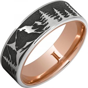 Hidden Gold™ 10k Inlay Serinium® Ring