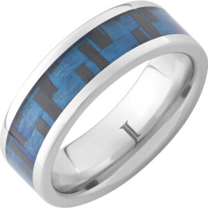 Cyber Blue - Serinium® Blue Carbon Fiber Ring