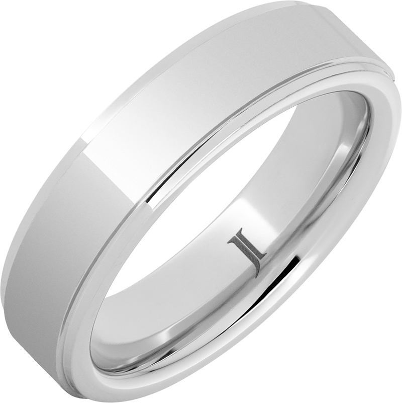 Serinium® Ring with Recessed Edges