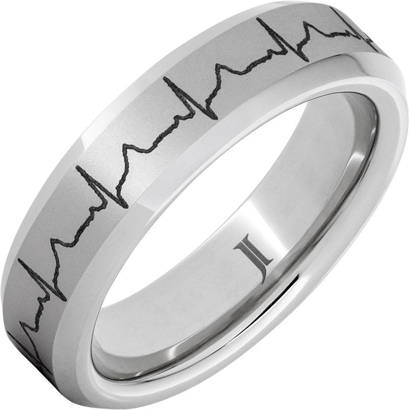Heartbeat – Serinium® Custom Engraved Ring