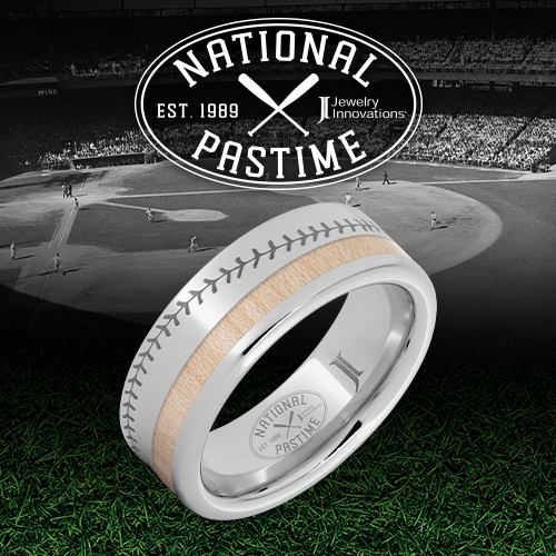Serinium Ring Collections National Pastime Baseball