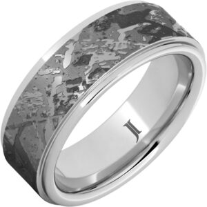 Kuiper - Serinium® Meteorite Pattern Engraved Ring